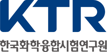 한국화학융합시험연구원 (KTR) 로고